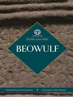 cover image of Beowulf--Imperium Press (Western Canon)